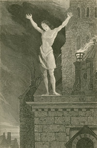 Solomon Eagle fördömer staden av John Franklin