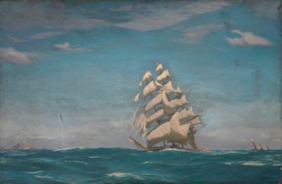 "Cutty Sark" (1869), början av 1900-talet (olja på duk) av John Fraser