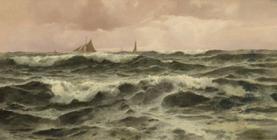 Off Folkestone, 1886 av John Fraser