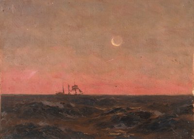Havslandskap, ca 1900 (olja på duk) av John Fraser