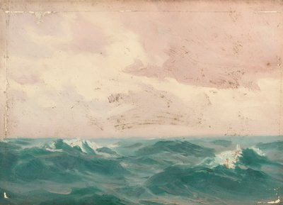 Havslandskap, ca 1900 (olja på duk) av John Fraser