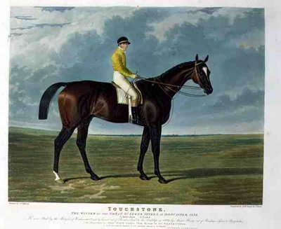 "Touchstone", vinnaren av det stora St. Leger Stakes i Doncaster av John Frederick Herring Snr