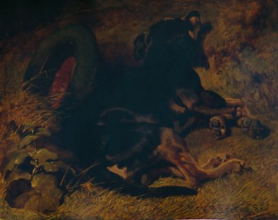 Sovande hund, 1850, 1935 av John Frederick Hering
