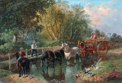 Korsar strömmen av John Frederick Herring Junior