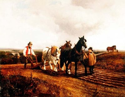 Plöjning av John Frederick Herring Jnr