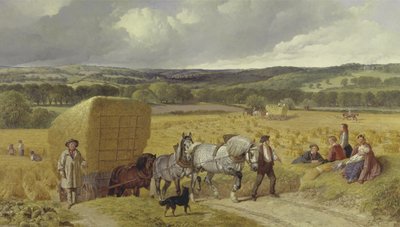 Skörd, 1857 av John Frederick Herring Senior