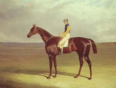 Mr. M. Stanleys Crutch på Newmarket Heath, 1833 av John Frederick Herring Senior