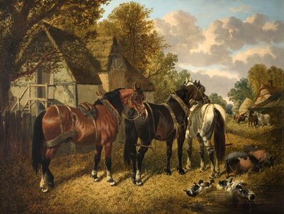 Redo för plogen av John Frederick Herring Senior