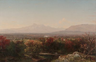 En oktoberdag i Vita bergen, 1854 av John Frederick Kensett
