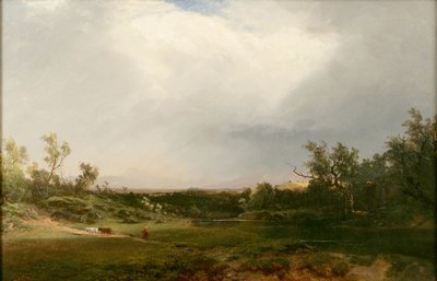 Närmar sig dusch, 1859 av John Frederick Kensett