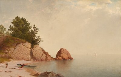 Strand vid Beverly av John Frederick Kensett