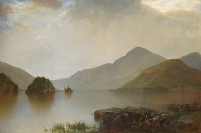 Lake George, 1869. av John Frederick Kensett