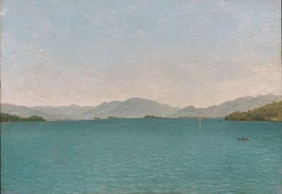Lake George, fria studier, 1872. av John Frederick Kensett