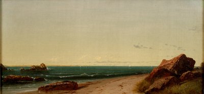 På Narragansetts kust, 1864 av John Frederick Kensett