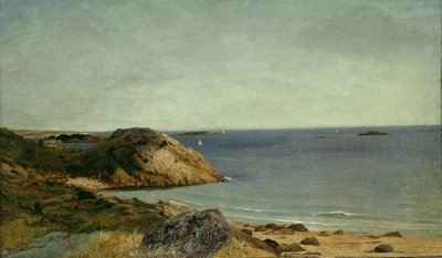 Klippiga kusten av John Frederick Kensett