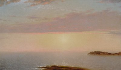 Solnedgång, 1872. av John Frederick Kensett