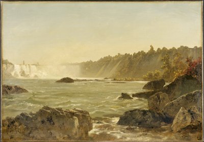Vy över Niagarafallen, ca 1851-52 (olja på duk) av John Frederick Kensett