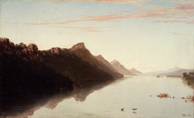 Utsikt över övre Mississippi av John Frederick Kensett