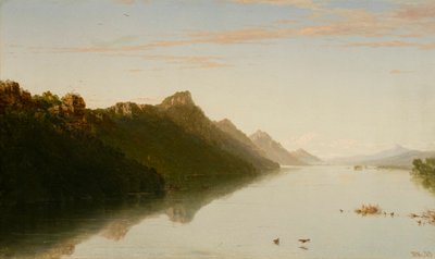 Utsikt över övre Mississippi av John Frederick Kensett