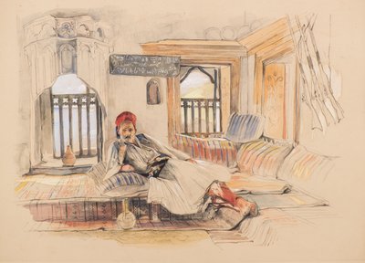 Ett östligt inre av John Frederick Lewis