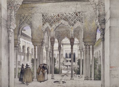 The Court of the Lions (Patio de los Leones), från 