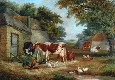 Gårdsgård, 1856 av John Frederick Herring Senior