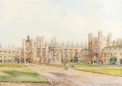 Great Court, Trinity College av John Fulleylove