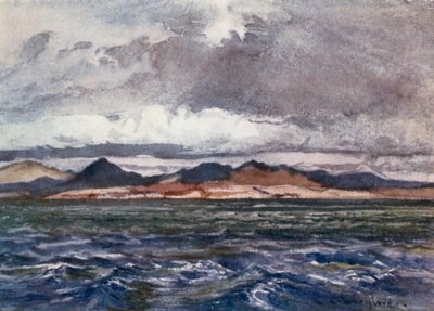 Utanför Cape Matapan av John Fulleylove