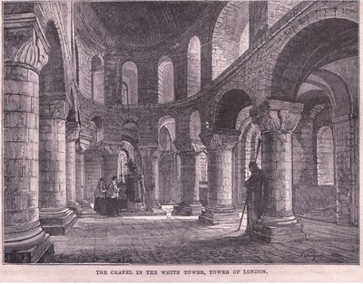 Kapellet i Vita tornet, Tower of London av John Fulleylove