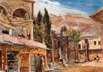Hadrianus Stoa av John Fulleylove