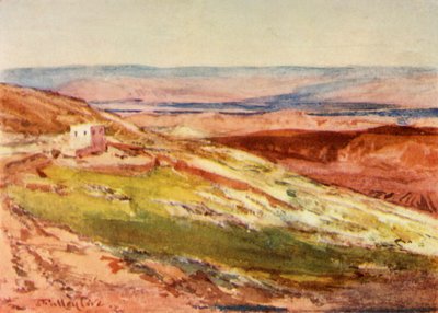 Jordandalen från Oljeberget, 1902. av John Fulleylove