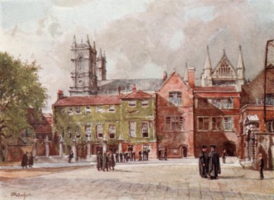 Westminster Abbey, kutoka Westminster Schoolswed av John Fulleylove