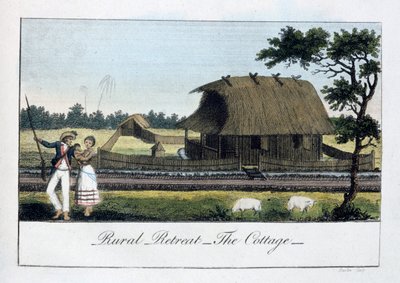 Rural Retreat, The Cottage, 1813 av John Gabriel Stedman