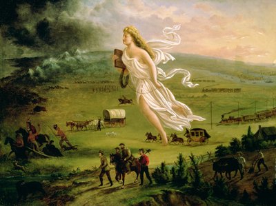 American Progress, 1872 av John Gast