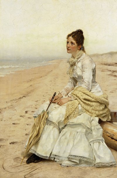 Längtar efter William, 1879 av John George Brown