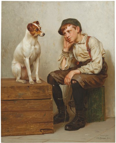 Ömsesidig beundran, 1898 av John George Brown