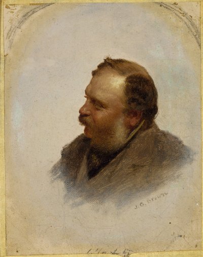 Porträtt av William Brand, ca. 1862 av John George Brown