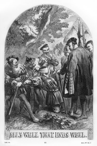 Allt är väl som slutar väl av William Shakespeare av John Gilbert