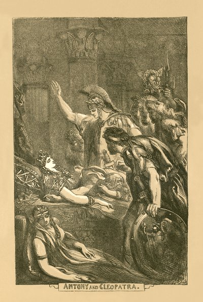 Antony och Cleopatra av John Gilbert