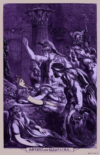 Antony och Cleopatra av John Gilbert