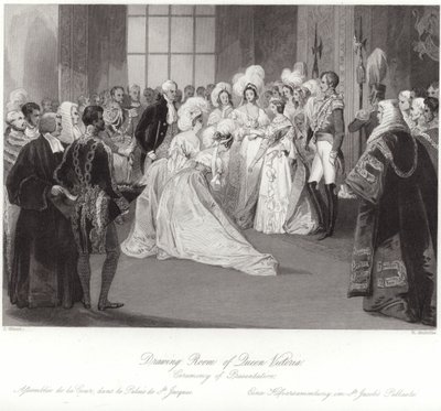 Drottning Victorias salong av John Gilbert