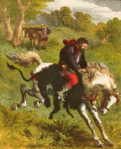 Edward IV och garvaren från Tamworth av John Gilbert