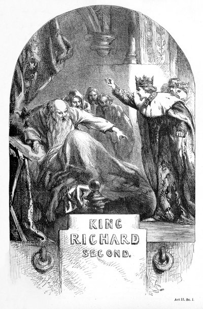 Kung Richard II av John Gilbert