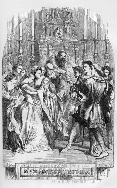 Much Ado about Nothing av William Shakespeare av John Gilbert