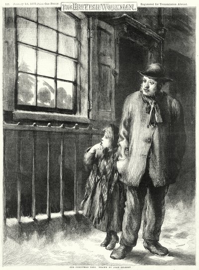 Vår julgran (gravyr) av John Gilbert