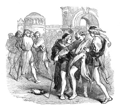 Romeo och Julia av William Shakespeare av John Gilbert