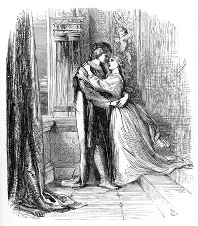 Romeo och Julia av William Shakespeare av John Gilbert