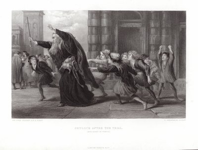Shylock av John Gilbert