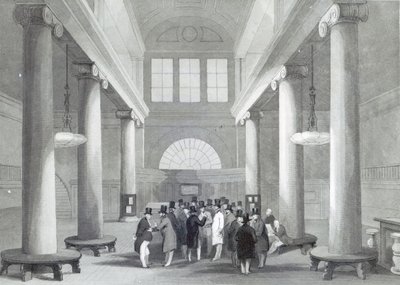 Börs, graverad av Henry Melville, c.1842 av John Gilbert