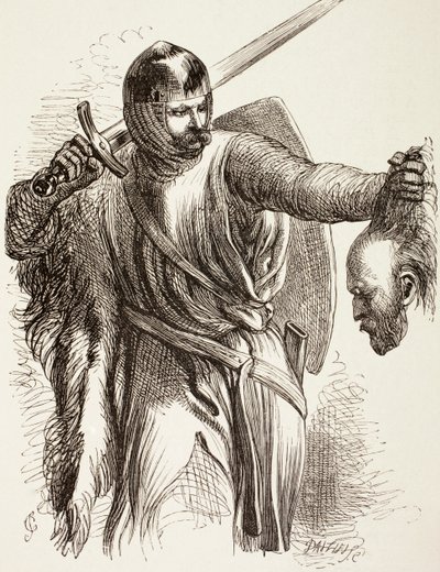 Bastarden med Österrikes huvud, 1890 av John Gilbert